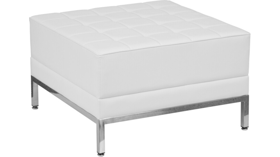 White Soho Ottoman