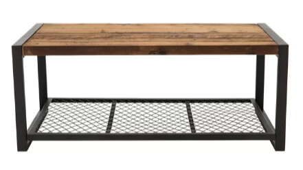 Wire Shelf Coffee Table