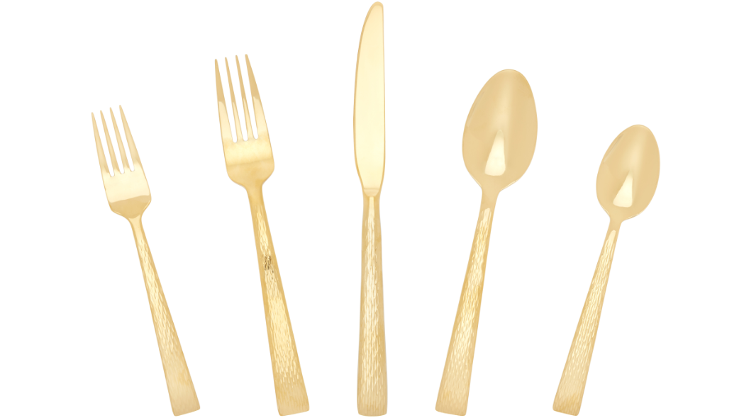 Mali Gold Dinner knife (Pack of 10)