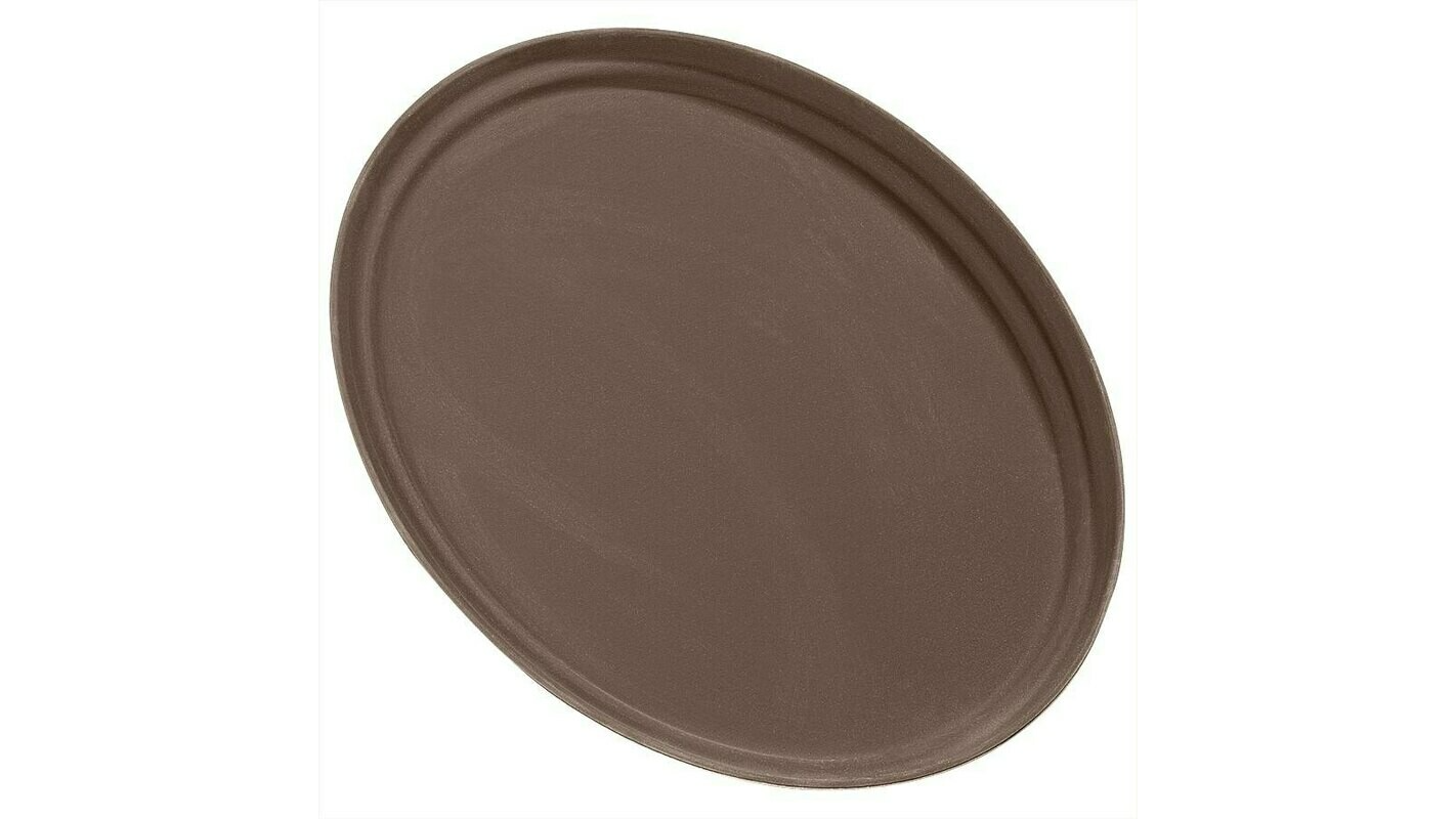 Non Skid Oval Serving Tray 27″