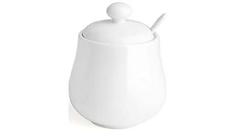 China Sugar Bowl White