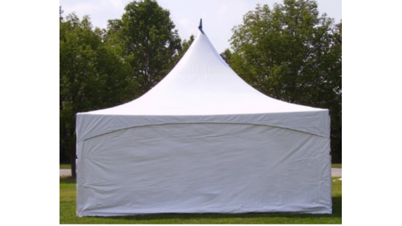 High Peak SOLID Side Walls 8′ H x 20′ L