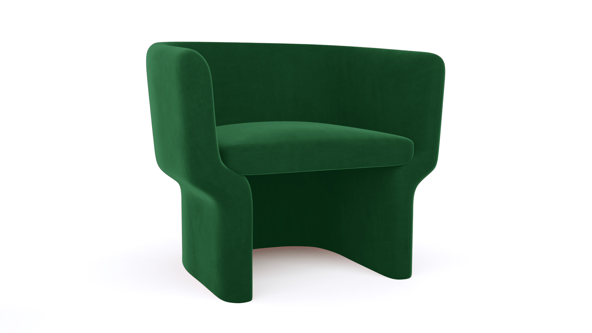 Cachet Chair – Emerald Velvet