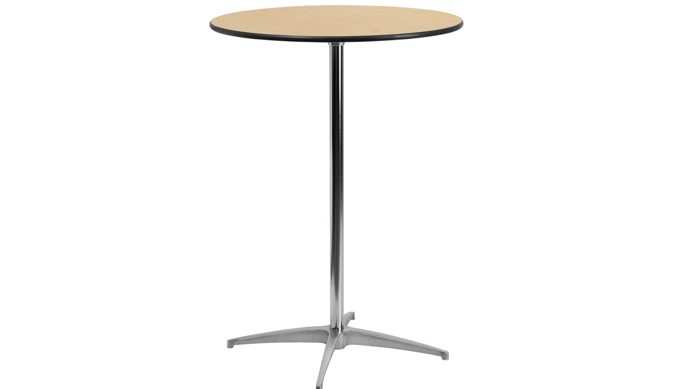 24 Round Cocktail Table 42 High