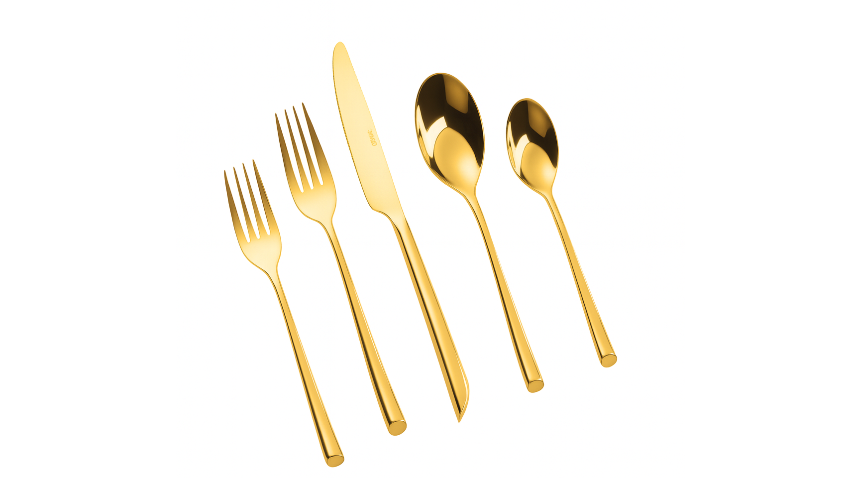 Crown GOLD Dinner Fork 18/10 (Pack of 10)