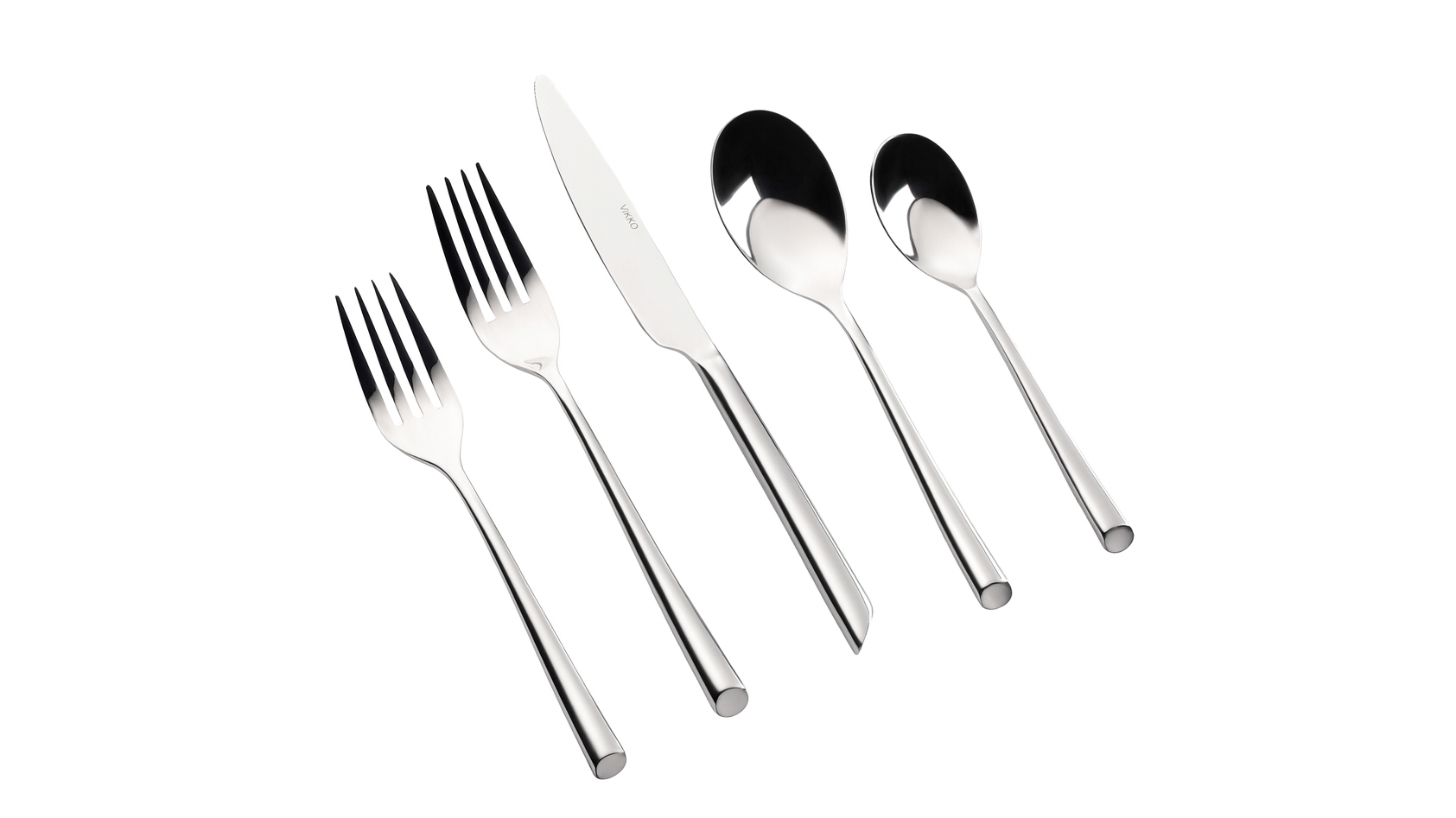 Crown SILVER Teaspoon 18/10 (Pack of 10)