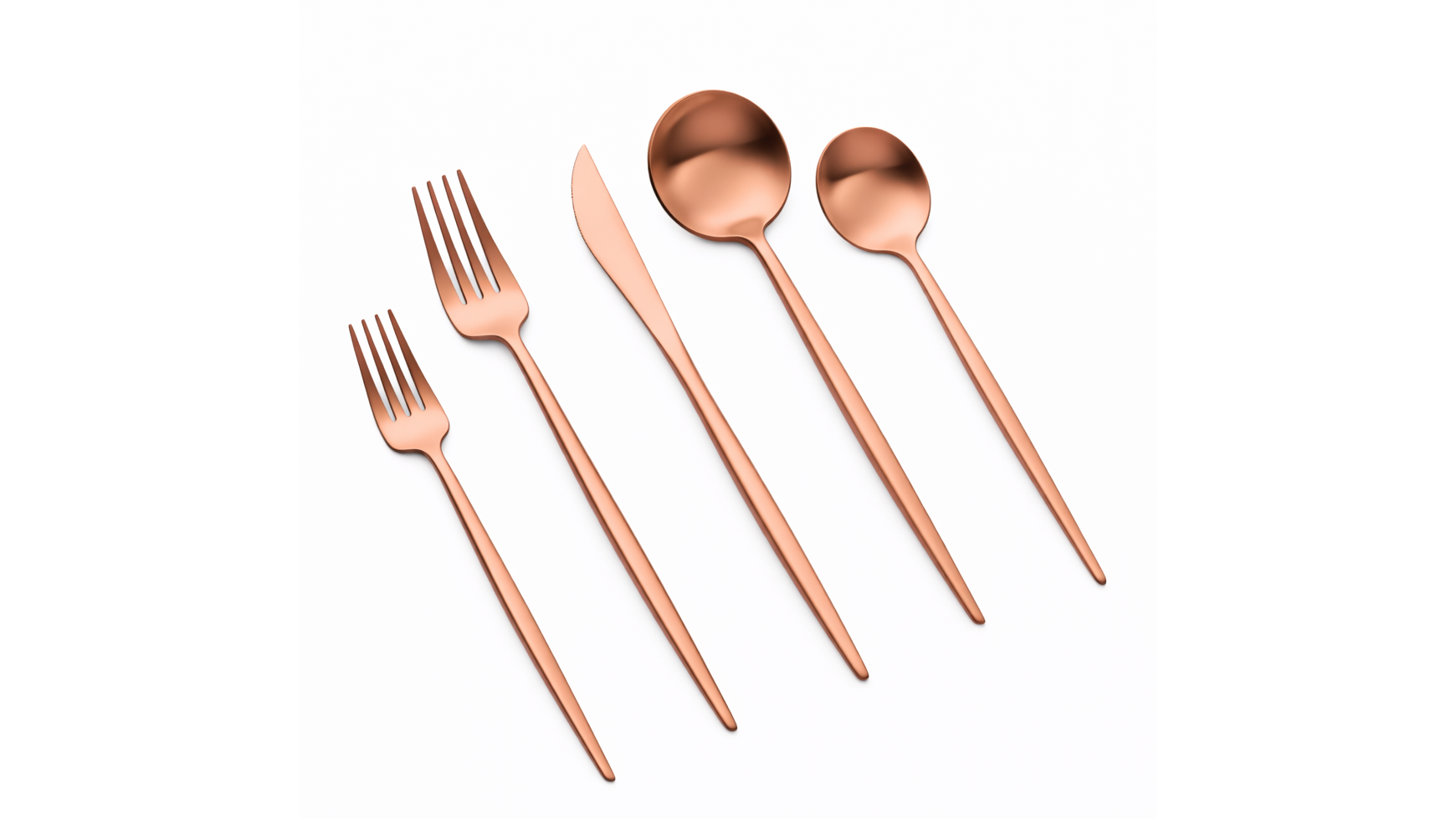 Vera ROSE GOLD Dinner Knife (Pack of 10)