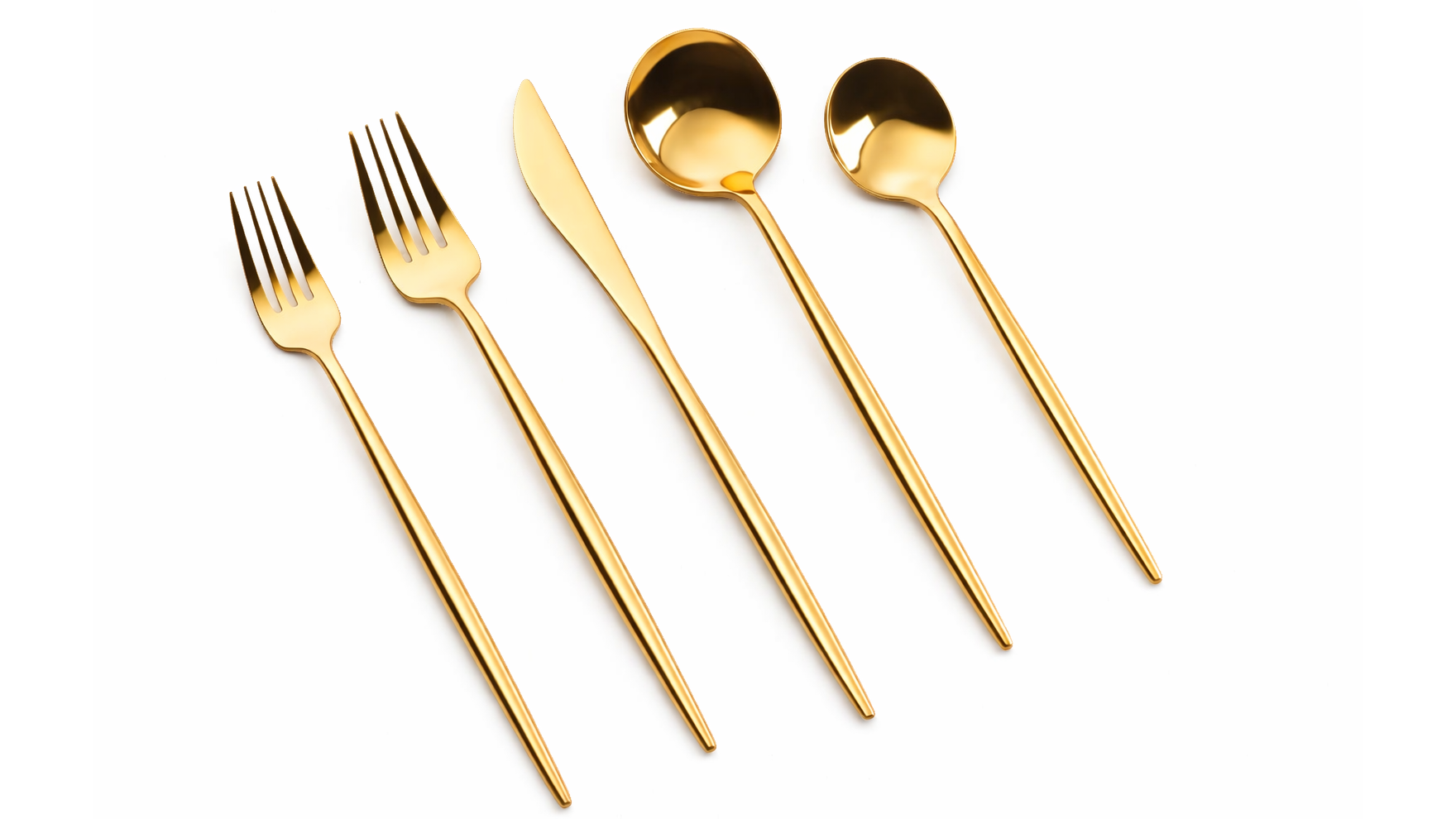 Vera GOLD Salad Fork (Pack of 10)
