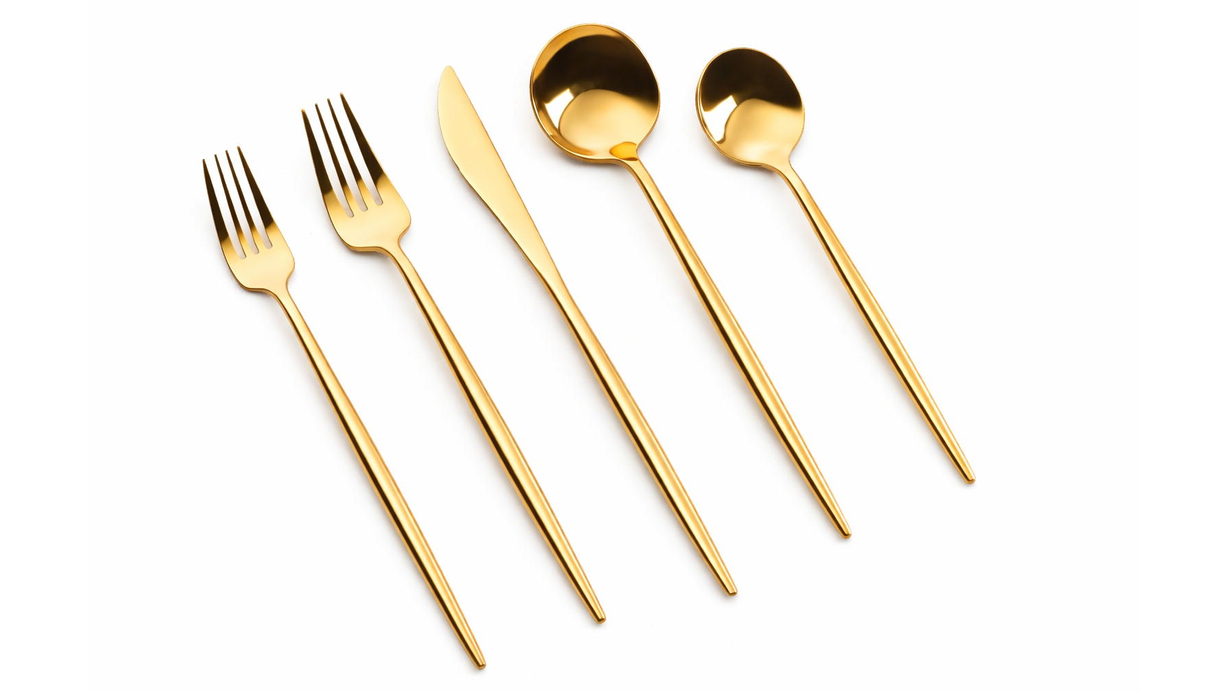 Vera GOLD Dinner Fork (Pack of 10)