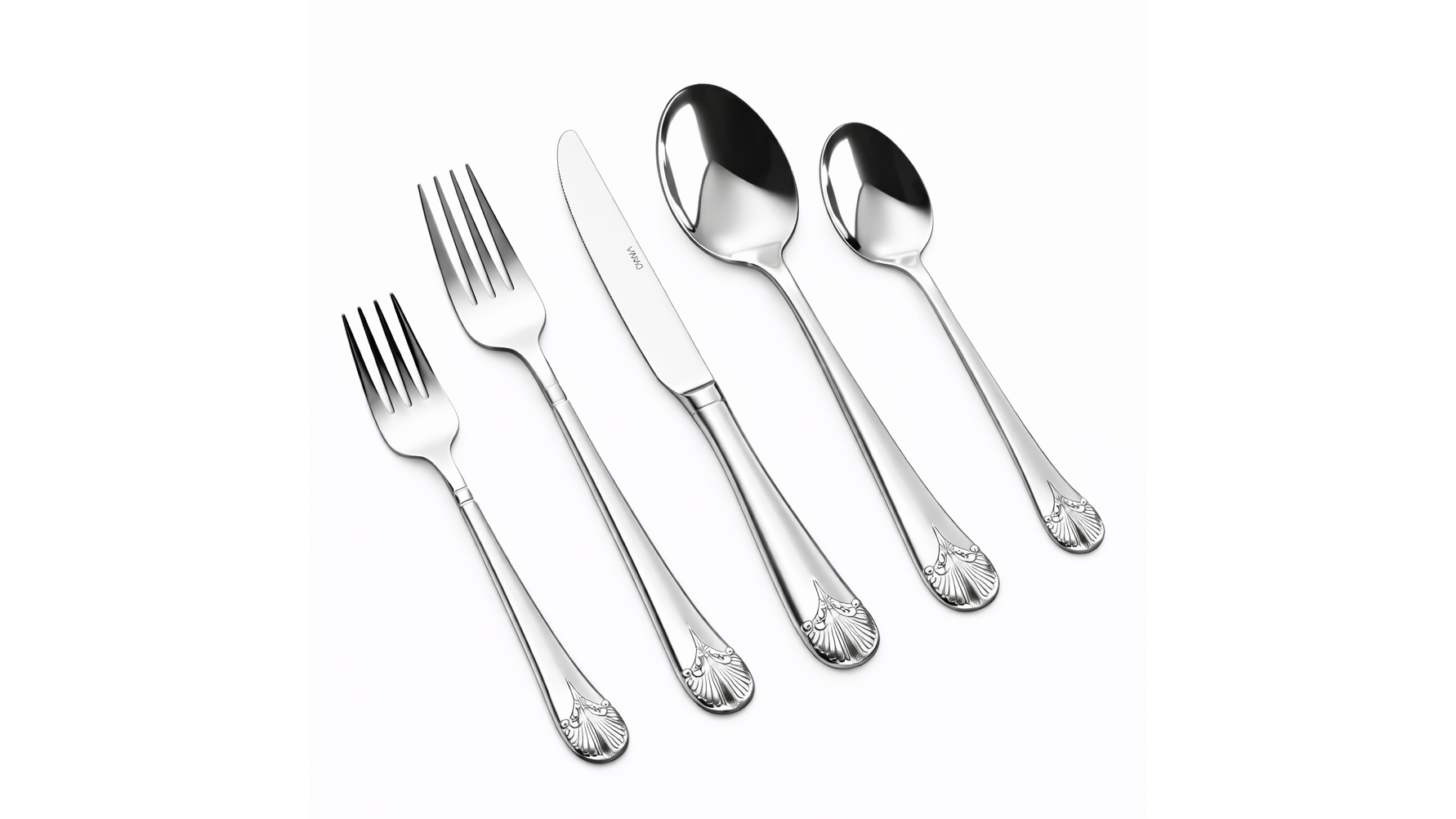 Peacock Silver Dinner Fork 18/10 (Pack Of 10)