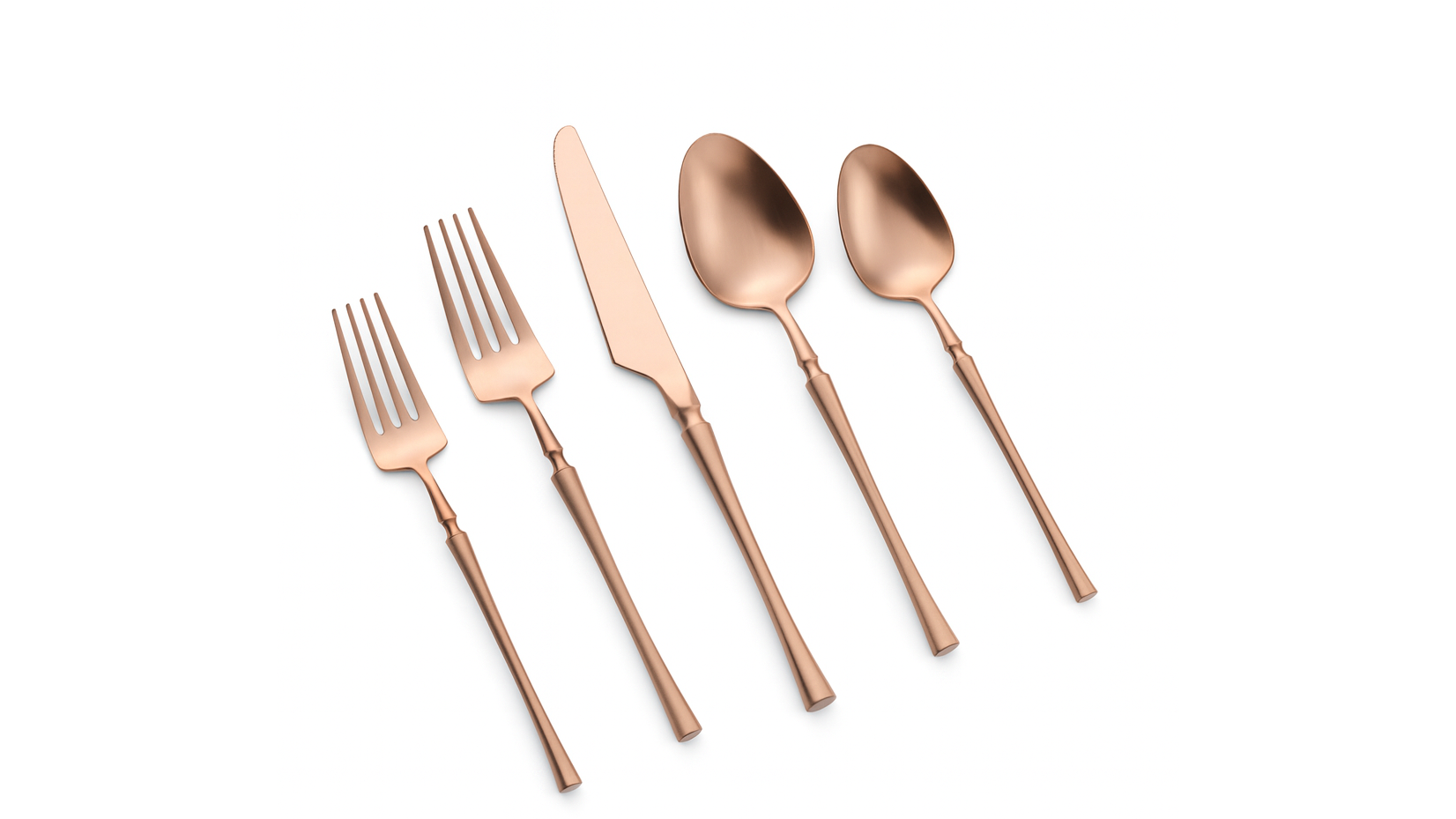 Irene ROSE GOLD Dinner Fork 18/10 (Pack of 10)