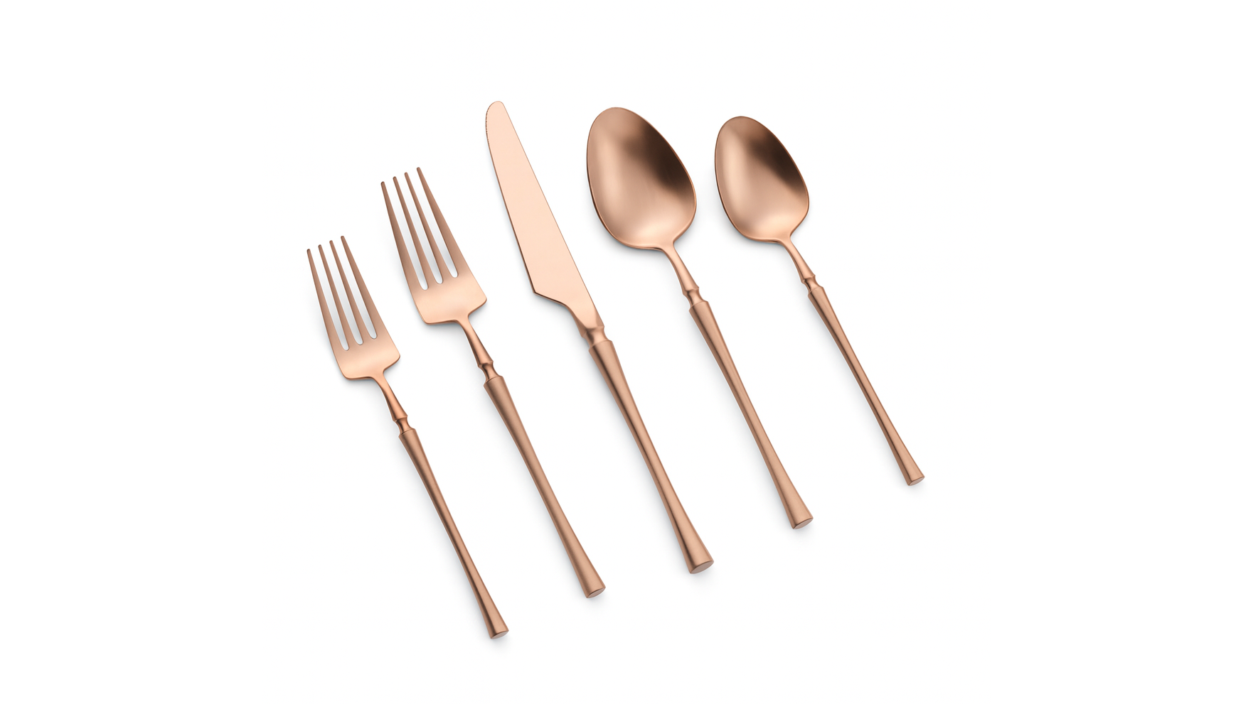 Irene ROSE GOLD Salad Fork 18/10 (Pack of 10)