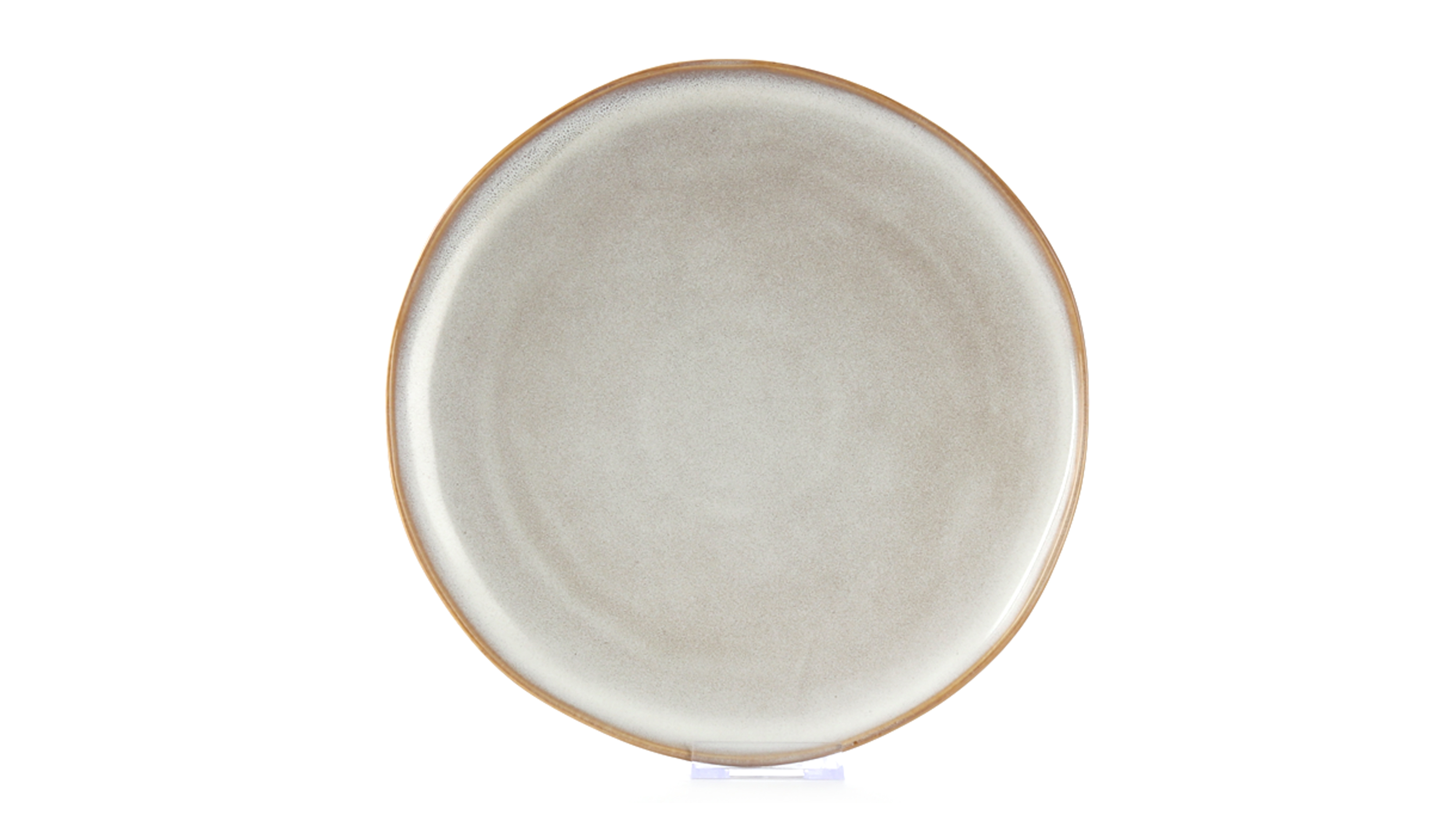 Drift Stone Brown Rim Dinner Plate 10.75″ (Pack of 10)