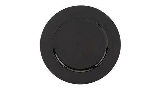 Acrylic Black Beaded 13″