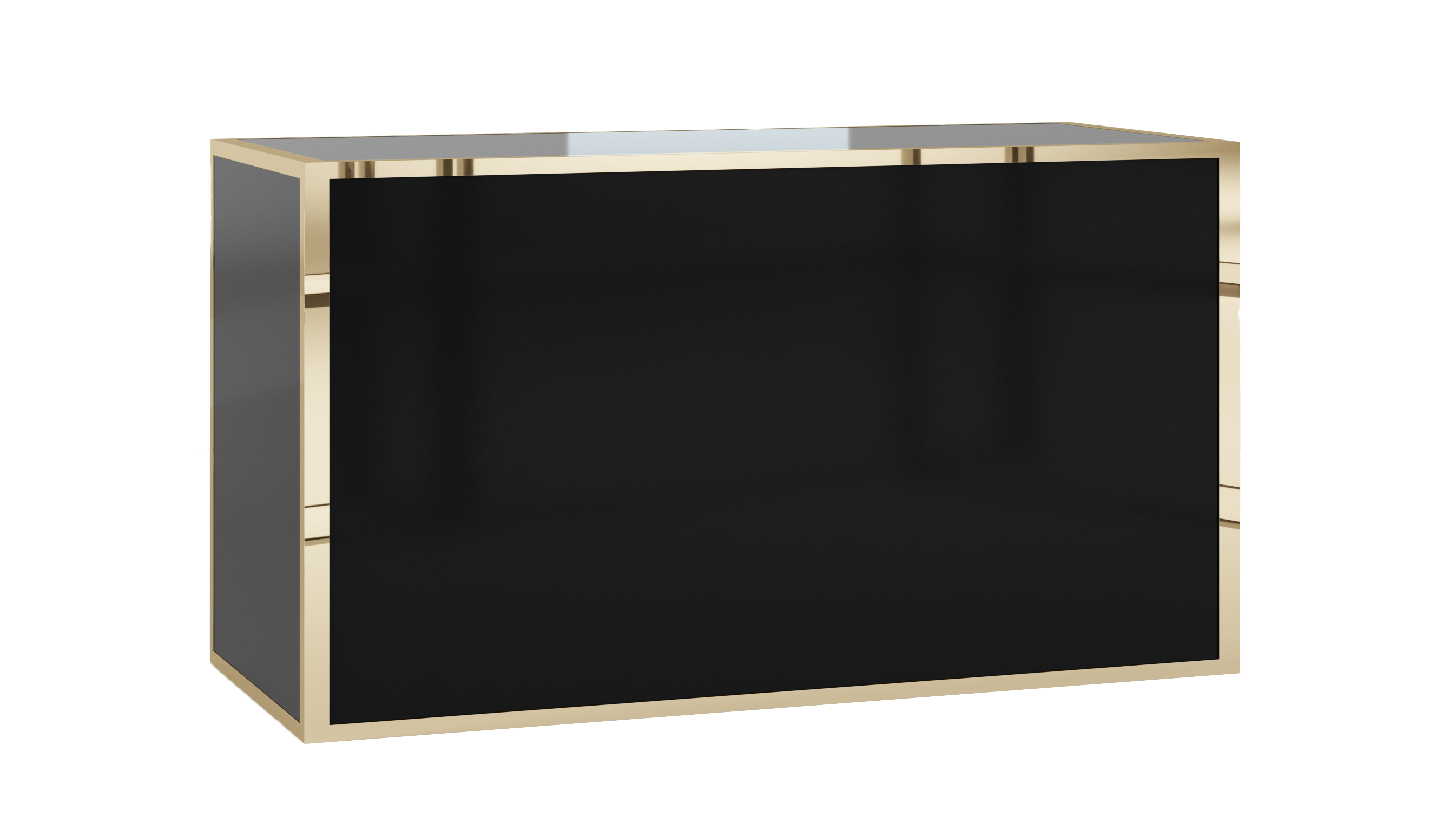 Avenue Polished Gold – Black Bar 6′
