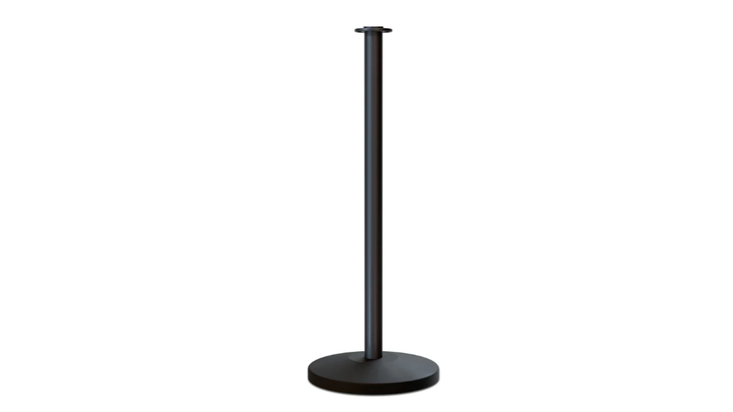 Black Stanchion Pole 40″ High