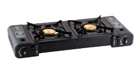 Butane Cassette Feu Stove Double Burner