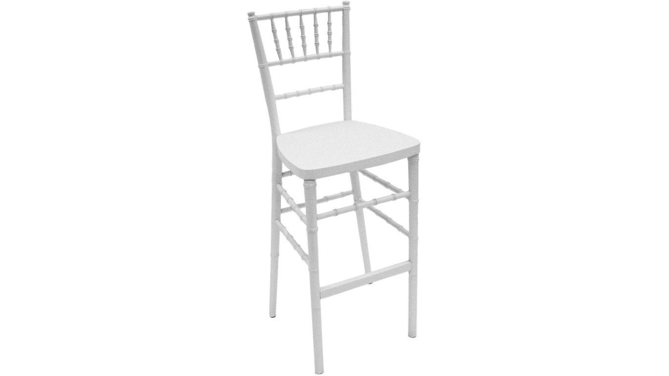 Chiavari Barstool Resin White