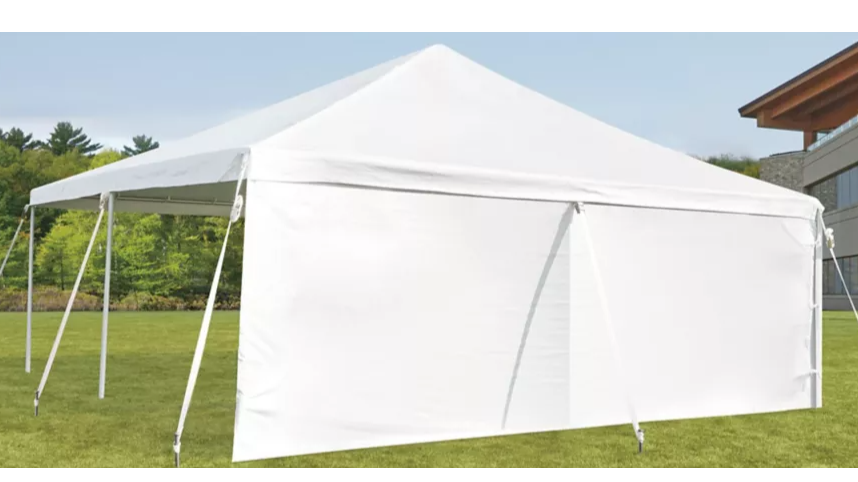 Commercial Pop Up SOLID Tent Side Wall 10′