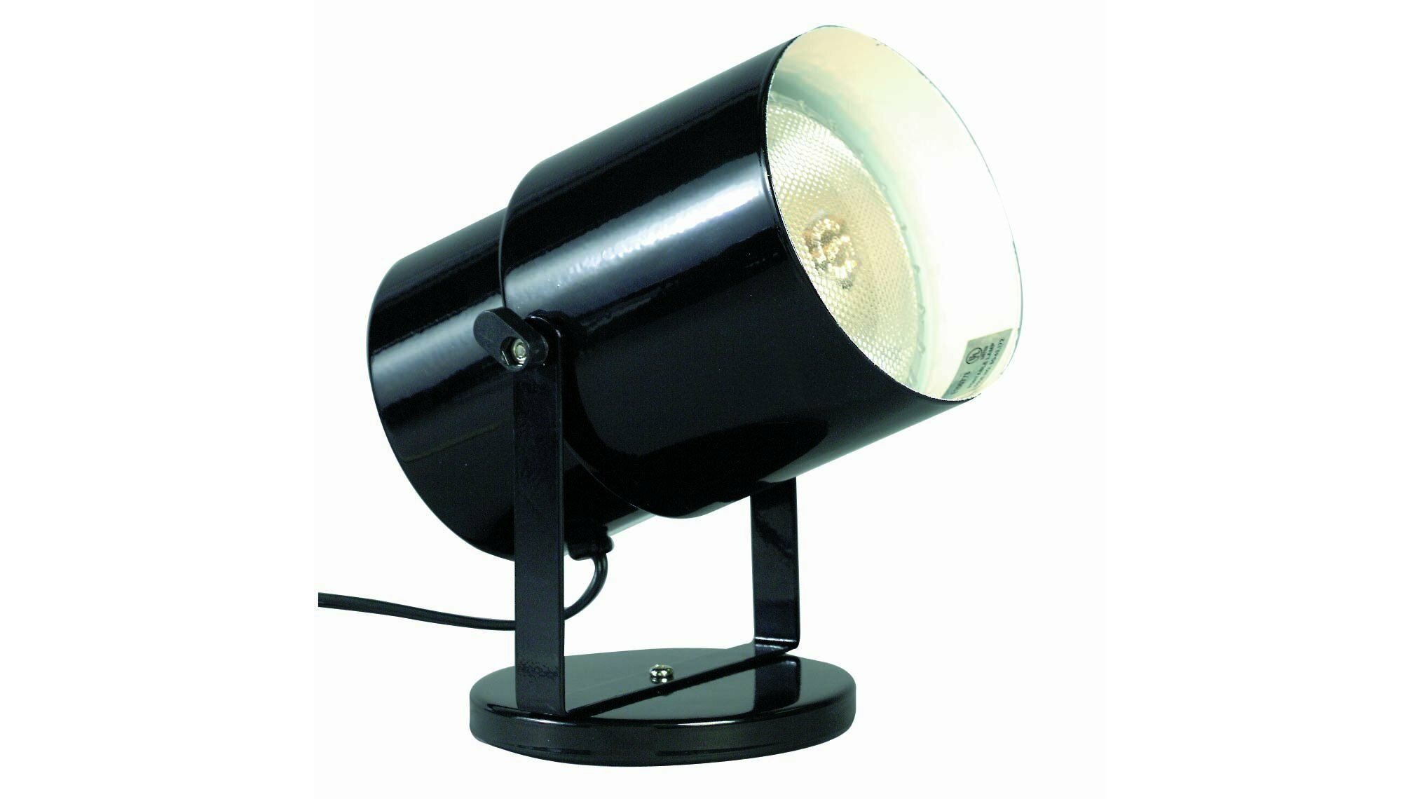 Floor Plug Uplighting 8″ Black