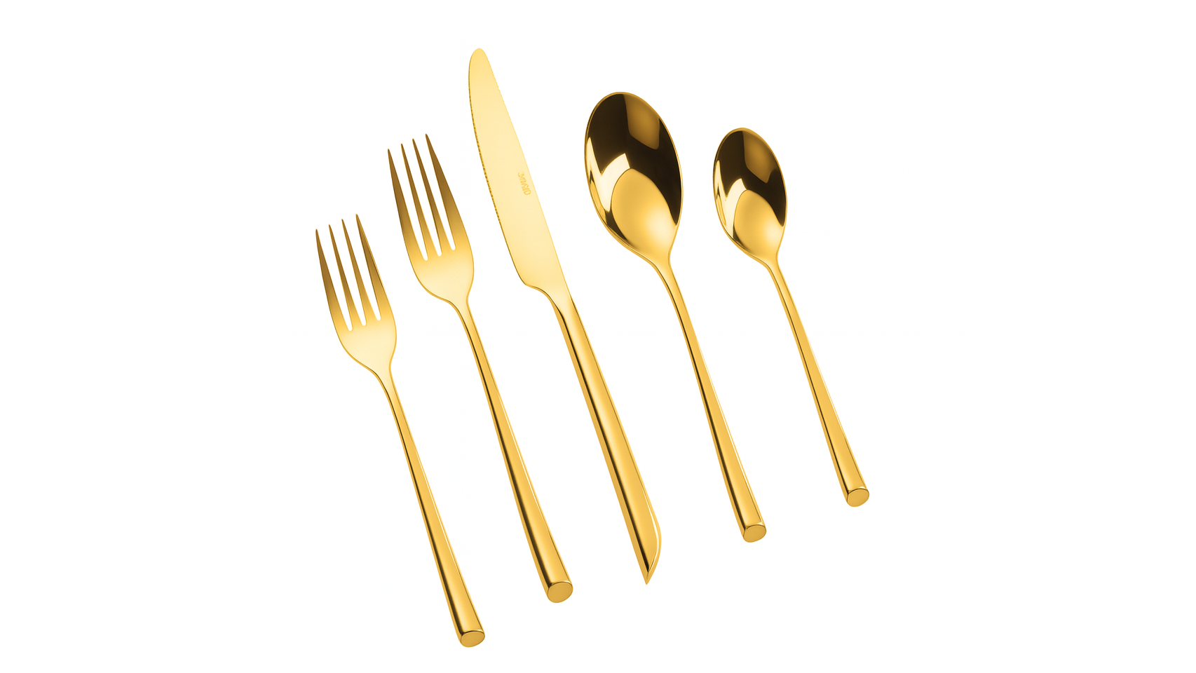 Crown GOLD Dinner Knife 18/10 (Pack of 10)