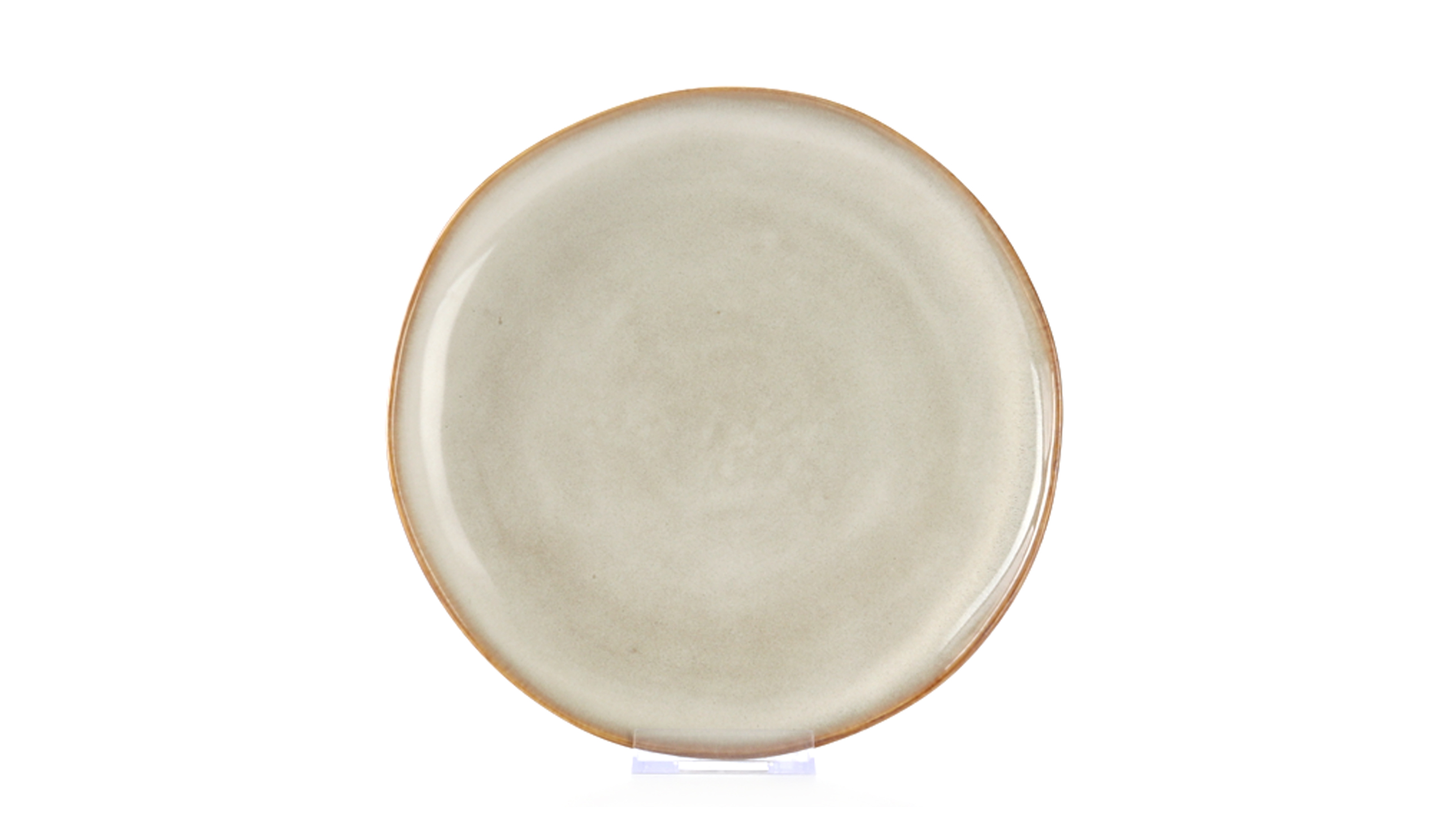 Drift Stone Brown Rim Salad Plate 8.75″ (Pack of 10)