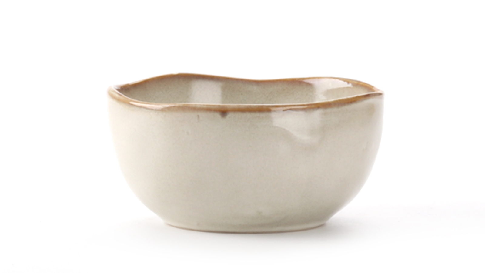 Drift Stone Brown Rim Bowl 30 oz. (Pack of 10)