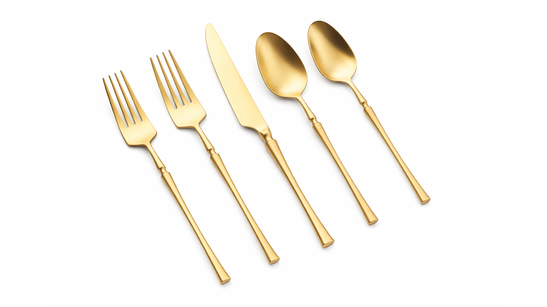 Irene GOLD Teaspoon 18/10 (Pack of 10)