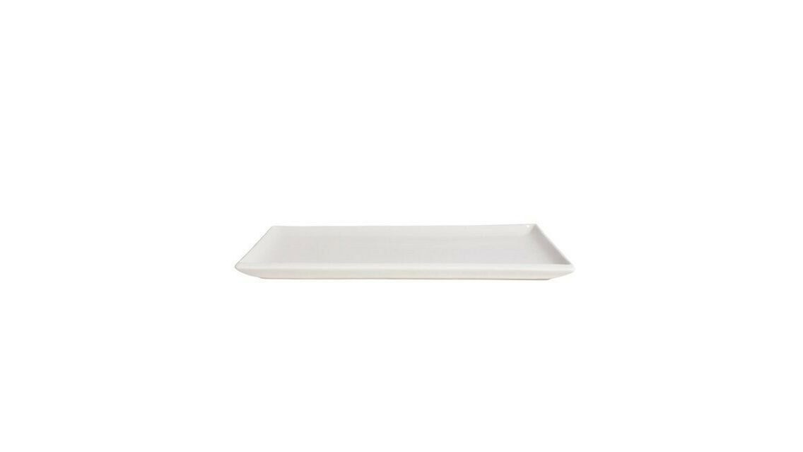 Porcelain Shallow Rectangular Platter 8″ X 11″