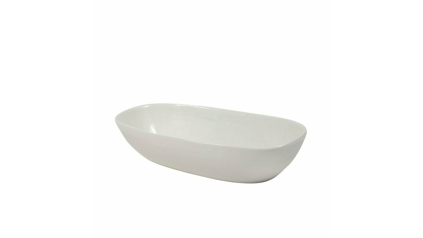 Porcelain Oval Family Style Bowl 6″ x 11″ – 40 Oz.