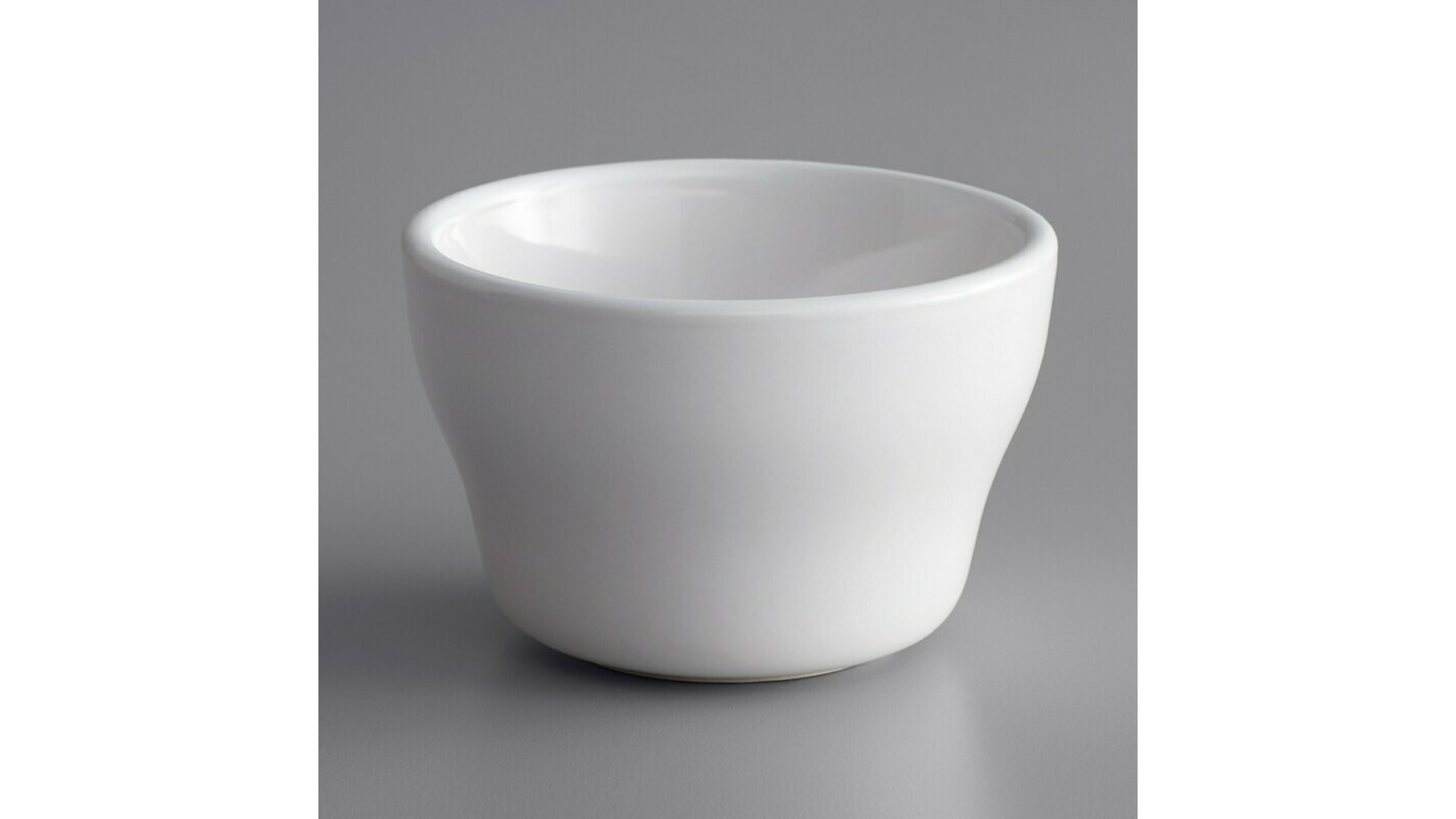 Round Tasting Bowl White 7.25 Oz