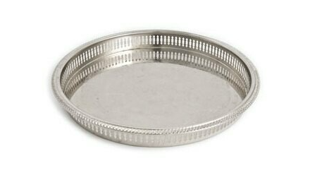 Silver Gallery Tray 13″