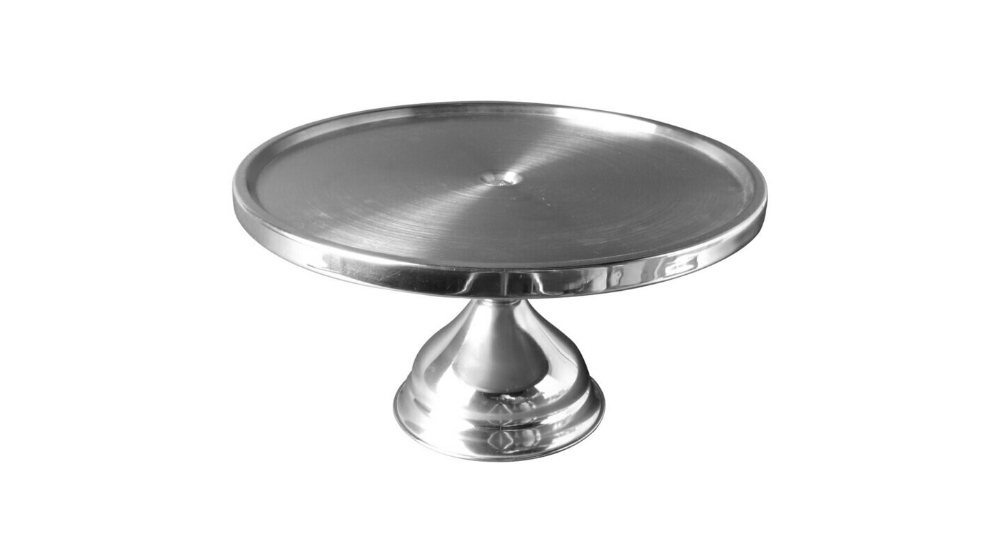 Stainless Cake Stand 13″