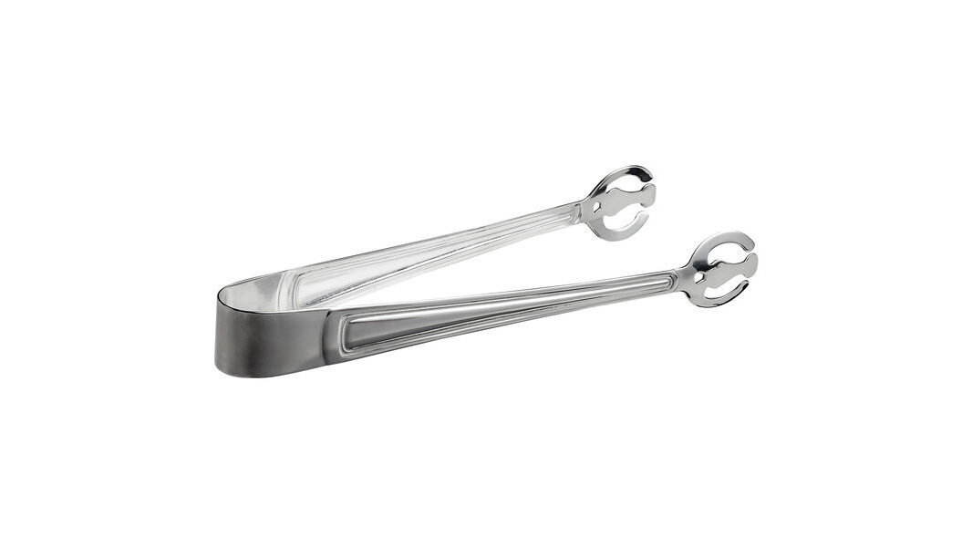 Stainless Steel Heavy Weight Ice Tongs – 8.5″