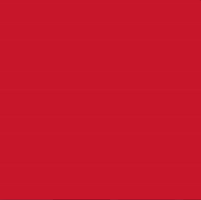 Red Polyster 108″ x 108″ Square