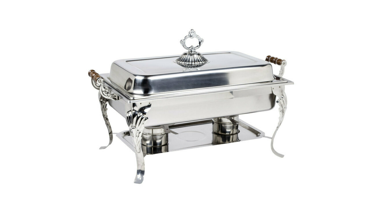 Wood Handle Oblong 8 Qt.