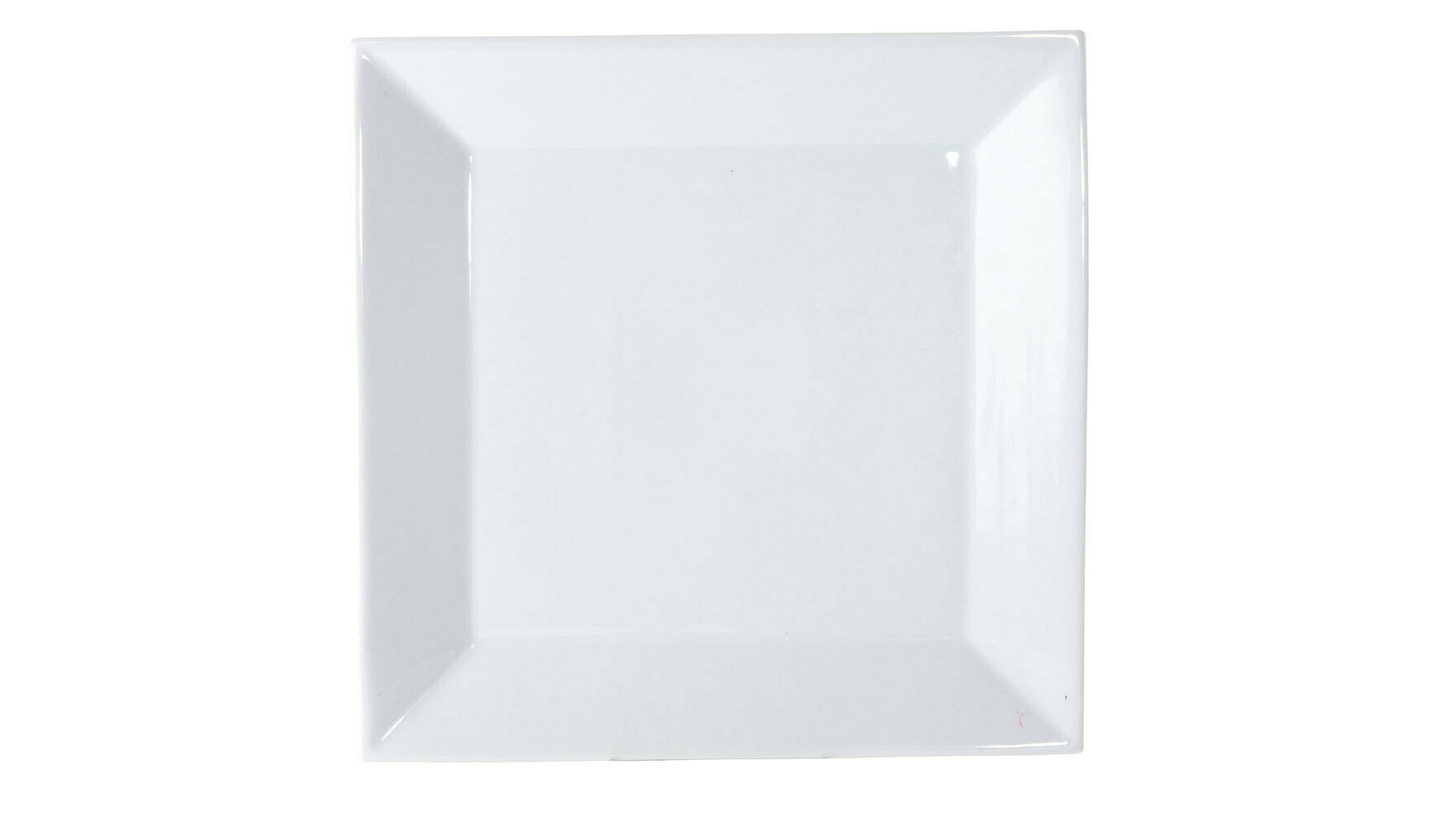 White Square Dinner 10″ (set Of 10)