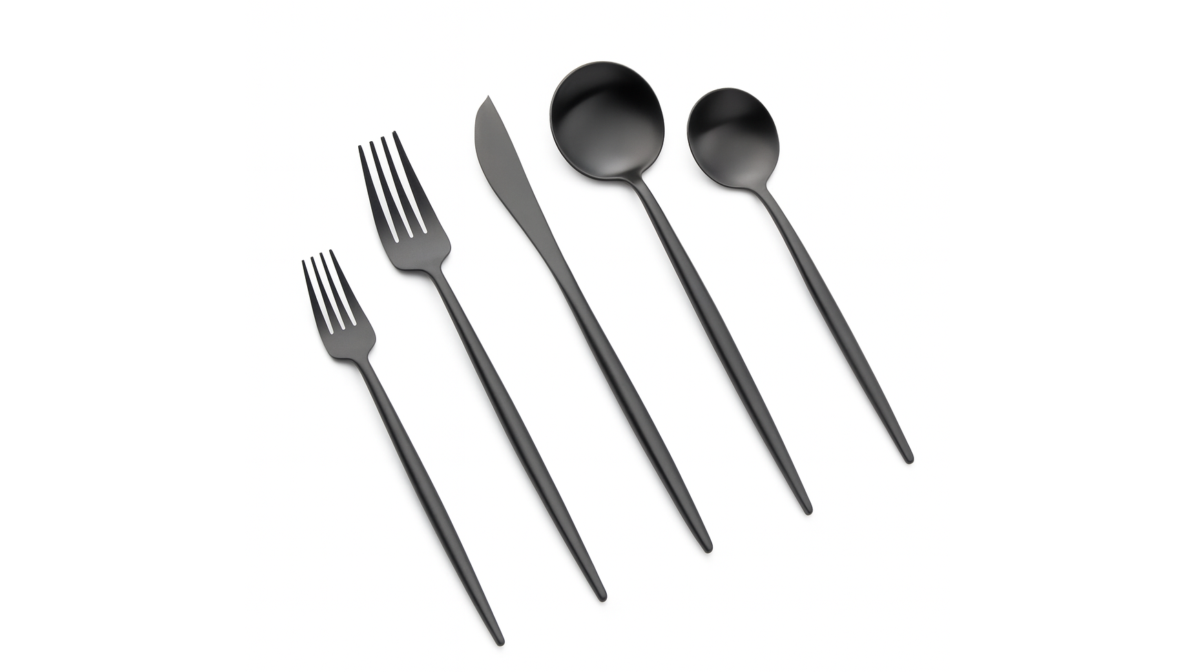 Vera BLACK Dinner Fork (Pack of 10)