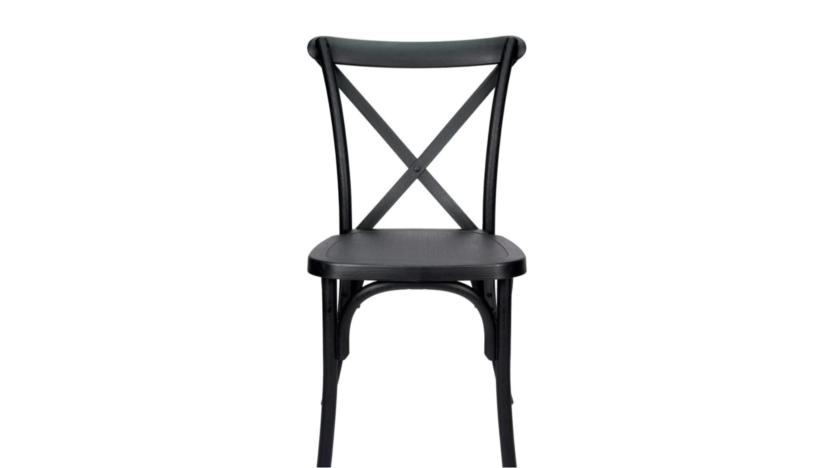 Sonoma Chair Resin WoodGrain Black
