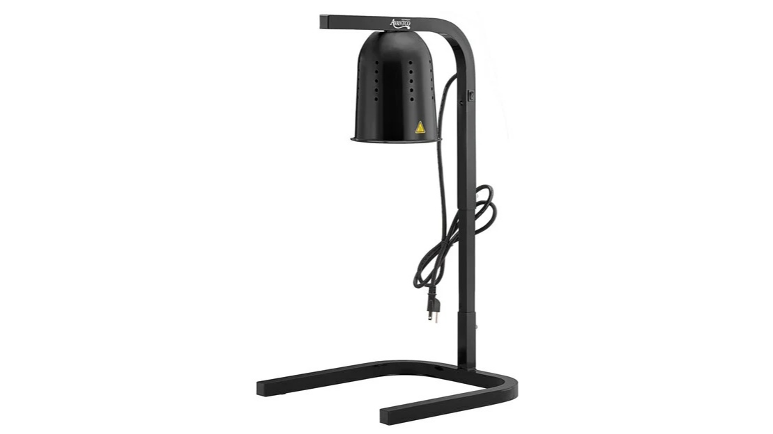 Heat Lamp with 1 Bulb BLACK – 120V, 250W