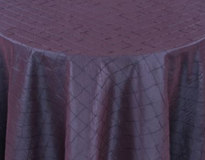 Berry Pintuck 114″ Round