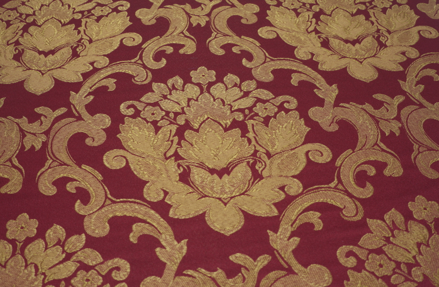 Burgundy Gold Beethoven 90″ x 90″ Square