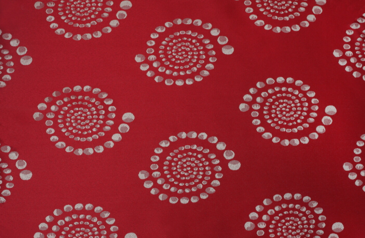 Crimson Kaleidoscope 108″ Round