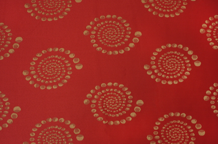 Fire Orange Kaleidoscope 90″ x 90″ Square