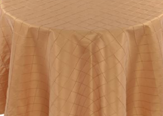 Gold Pintuck Table Runner