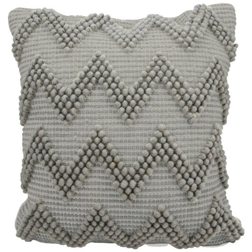 Grey Chevron Pillow 54″ x 54″ Square