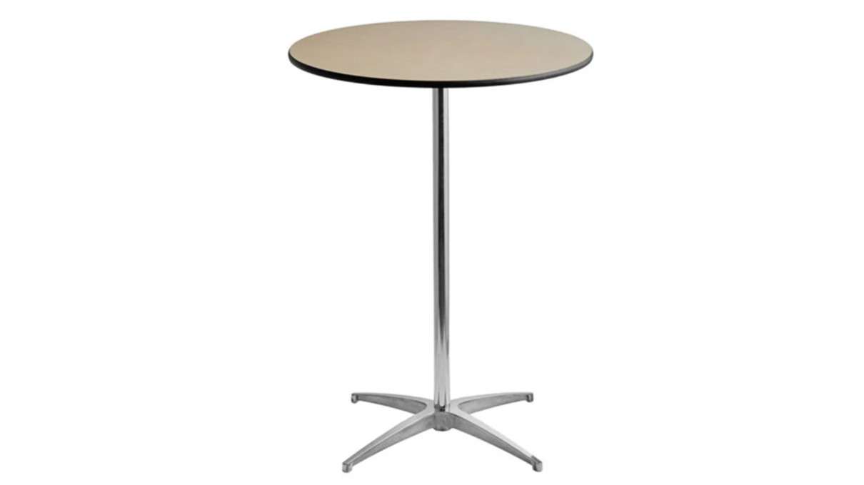 36 Round Cocktail Table 42 High