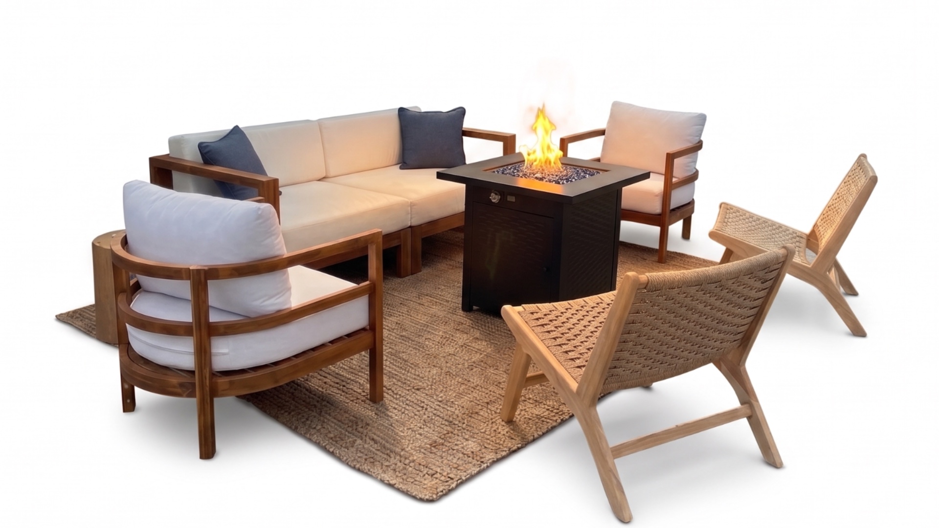 California Fire Table Lounge