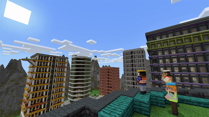 Multiplayer Minecraft: Master Builders