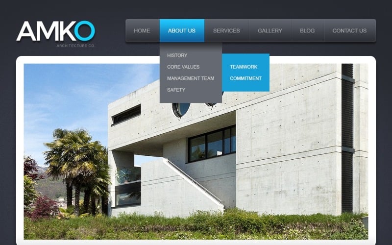 Architecture Drupal Template